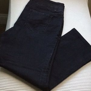 Jag Jeans…Size 16…Dark Blue…High Rise…Pull on…Straight leg